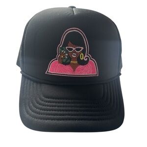 Black Trucker Hat